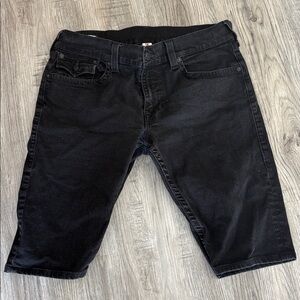 TRUE RELIGION ROCCO Relaxed Skinny Shorts Size 36